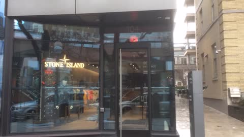 Drakes ” Stone Island” Store Toronto Downtown