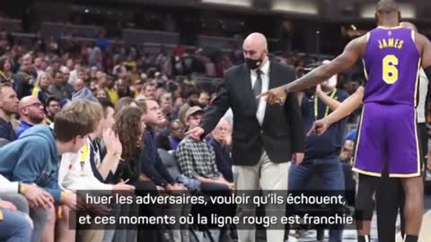 NBA - LeBron James explique pourquoi il a fait expulser deux spectateurs