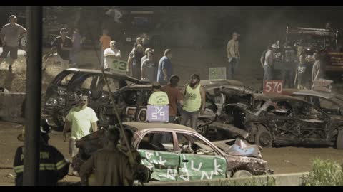 Demolition Derby at the Carbon County Fair (PA) Final Race 2022