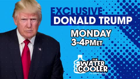 DONALD TRUMP LIVE ON THE WATER COOLER SHOW 6-21-21