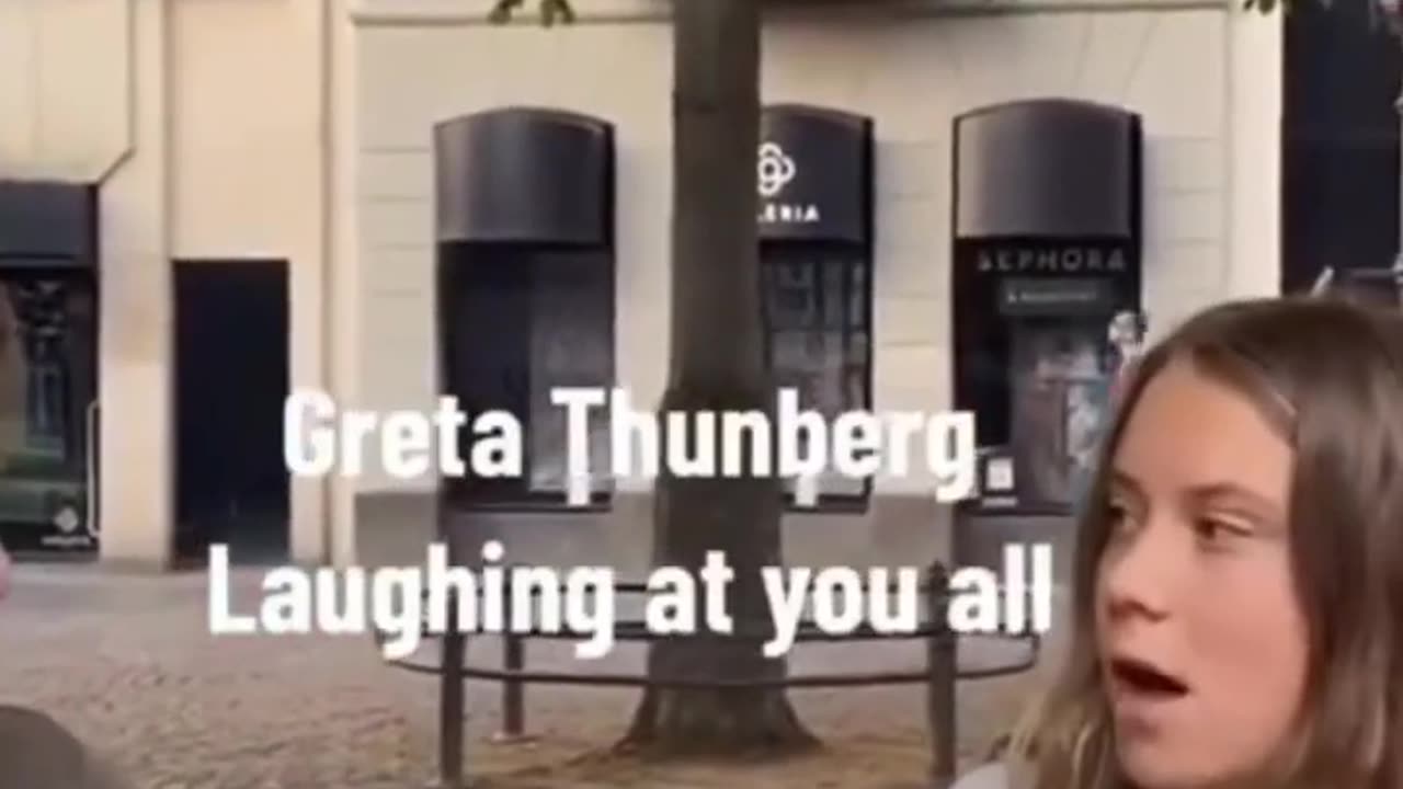 Greta Thunberg MOCKS Her Own Acting - The Whole World's A Stage Folks