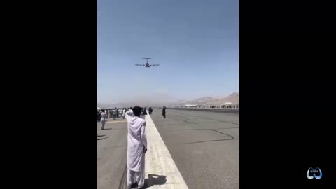 "World War Z" at the Kabul airport.