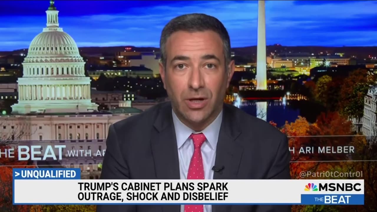 MSNBC’s Ari Melber says RFK Jr can’t be HHS Secretary Because he’s Not a Doctor