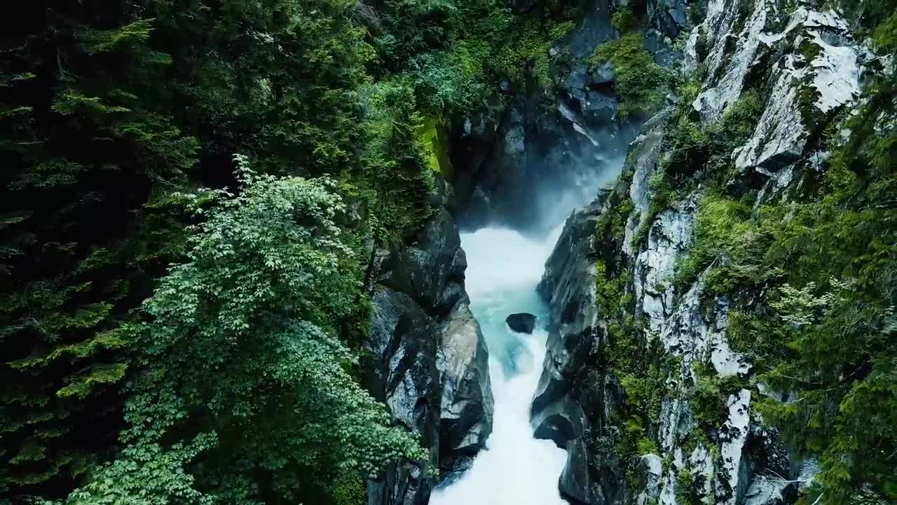 Beautiful video of the waterfall