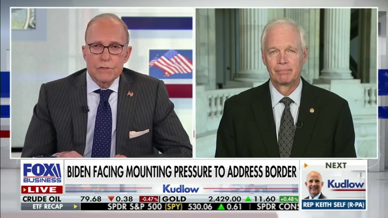 Senator Ron Johnson on Kudlow 5.20.24