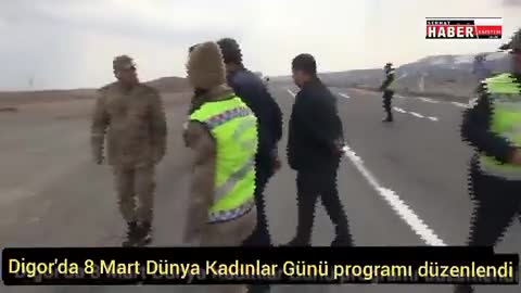 Digor'da 8 Mart kadınlar Günü programı düzenlendi.