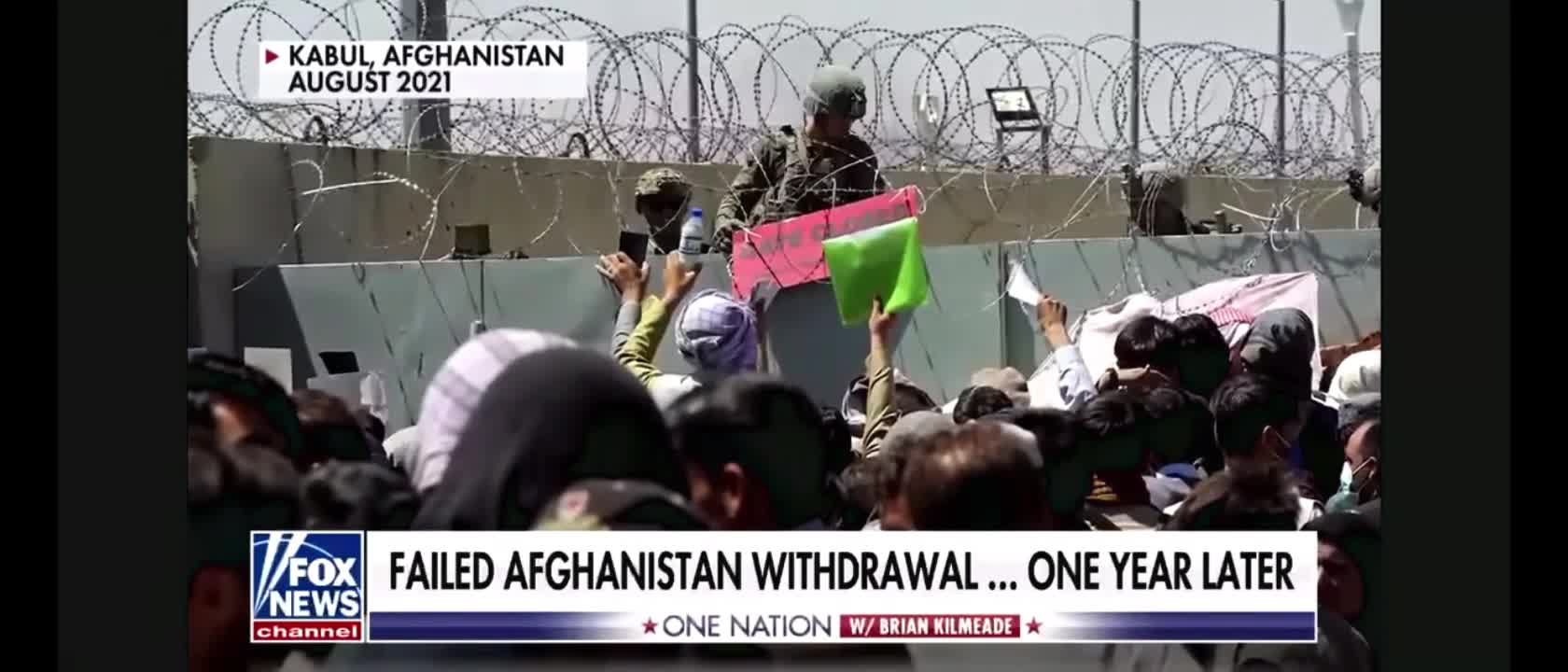 Withdrawl from Afghanistan and Biden addresses our troopd