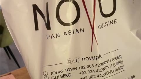 Pan Asian cuisine