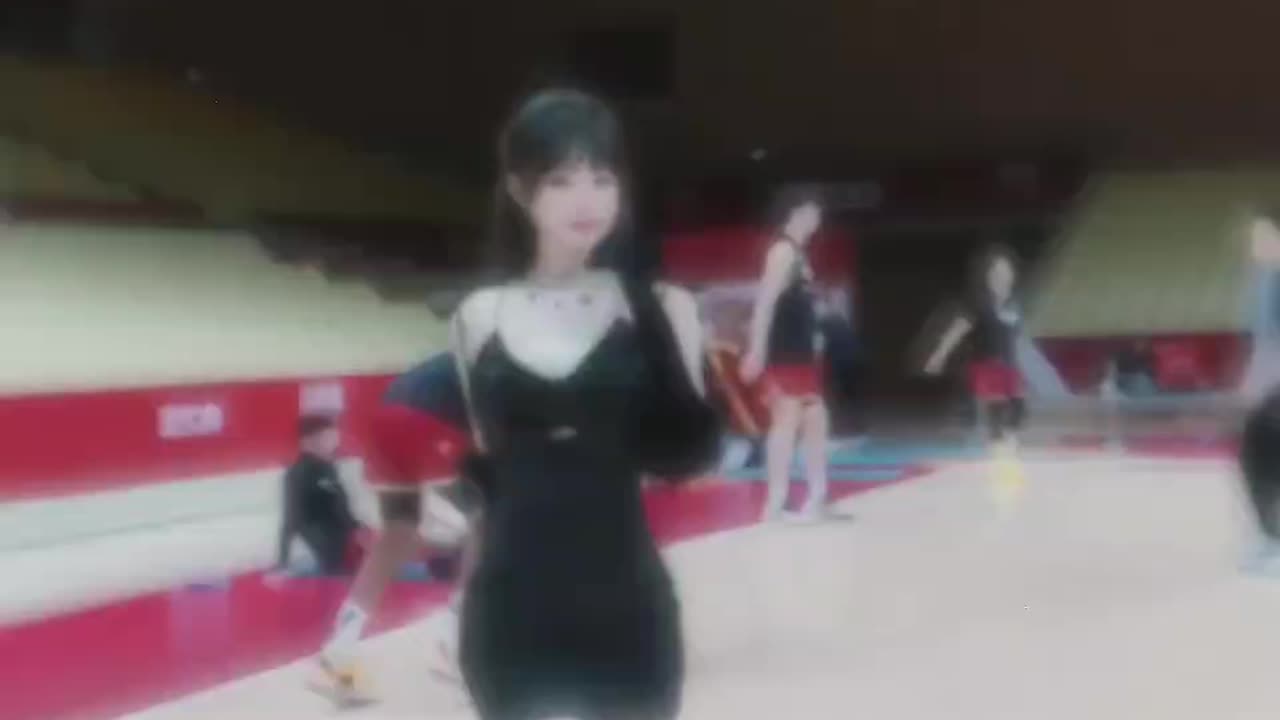 Who can withstand a figure like the captain of the national cheerleading team dancing