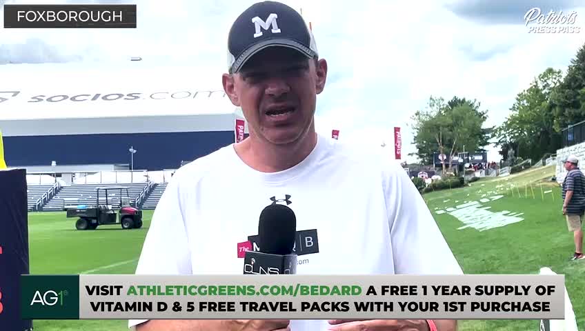 Bedards' Observations from Day 7 of Patriots Training Camp