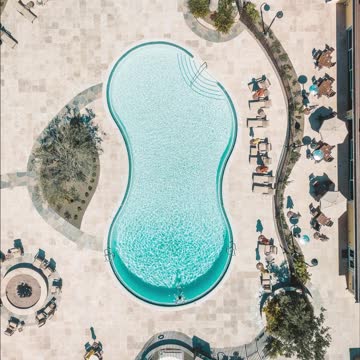 Красивая съемка с дрона