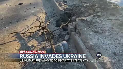 Russia launche attack on ukraine| update news