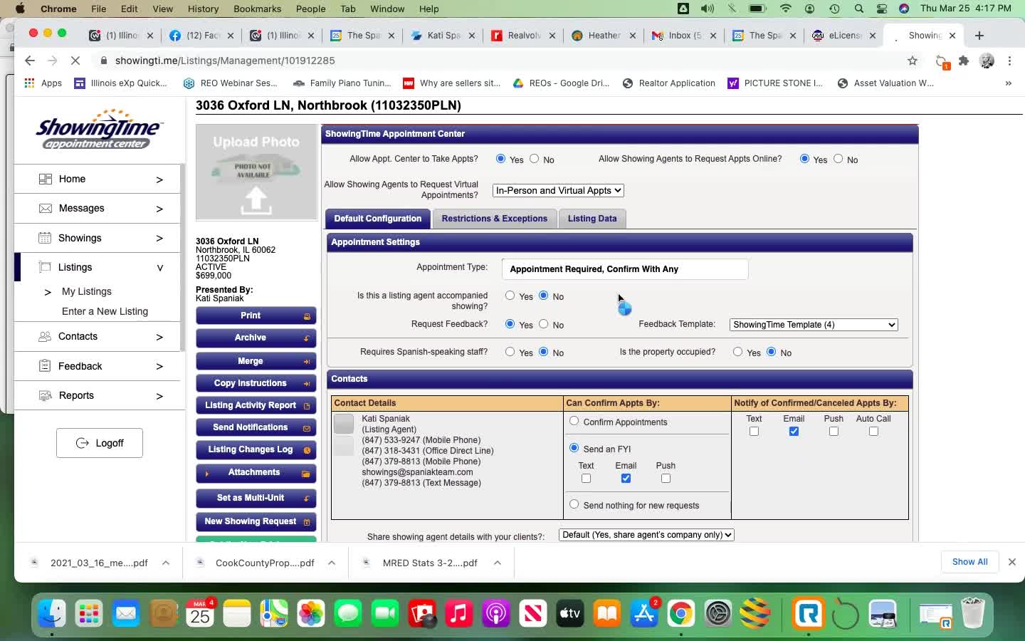 Putting a private listing into Showingtime