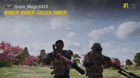 PUBG: RONDO CHICKEN DINNER WITH RANDOM SQUAD