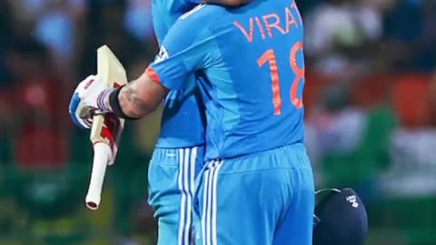 Reaction of virat kohli