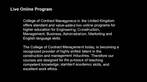 contract management Courses UK