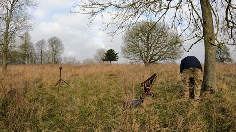setting up the camera for a vlog speedlapse