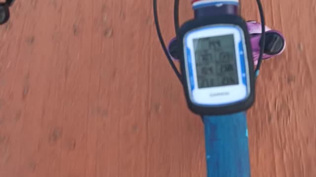 riding a bike around