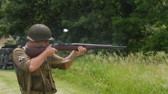 U S rifle, cal. .30, M1 Garand