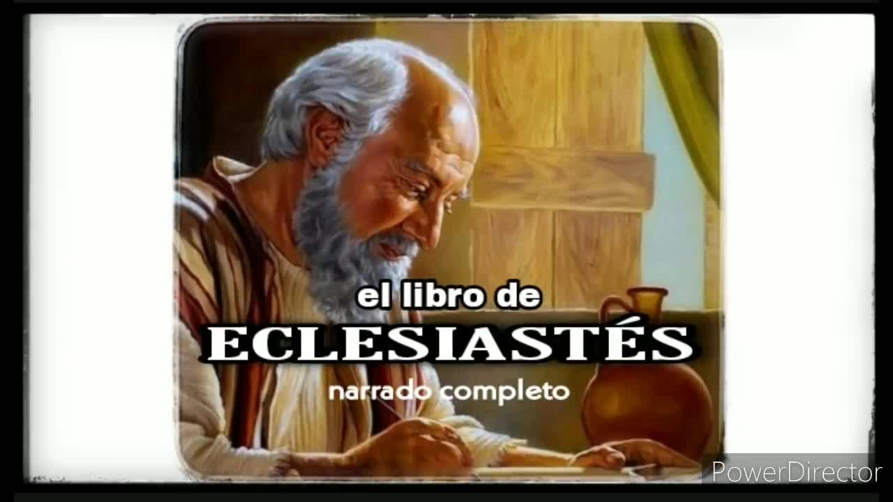 el libro de ECLESIASTÉS (AUDIOLIBRO) narrado completo