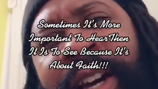 Walking by Faith.