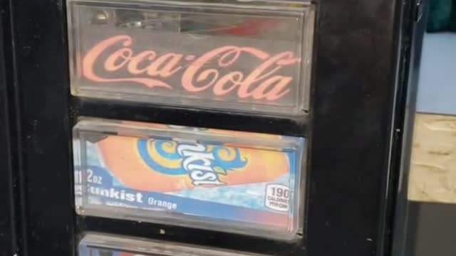 soda vending machine