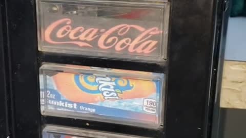 soda vending machine