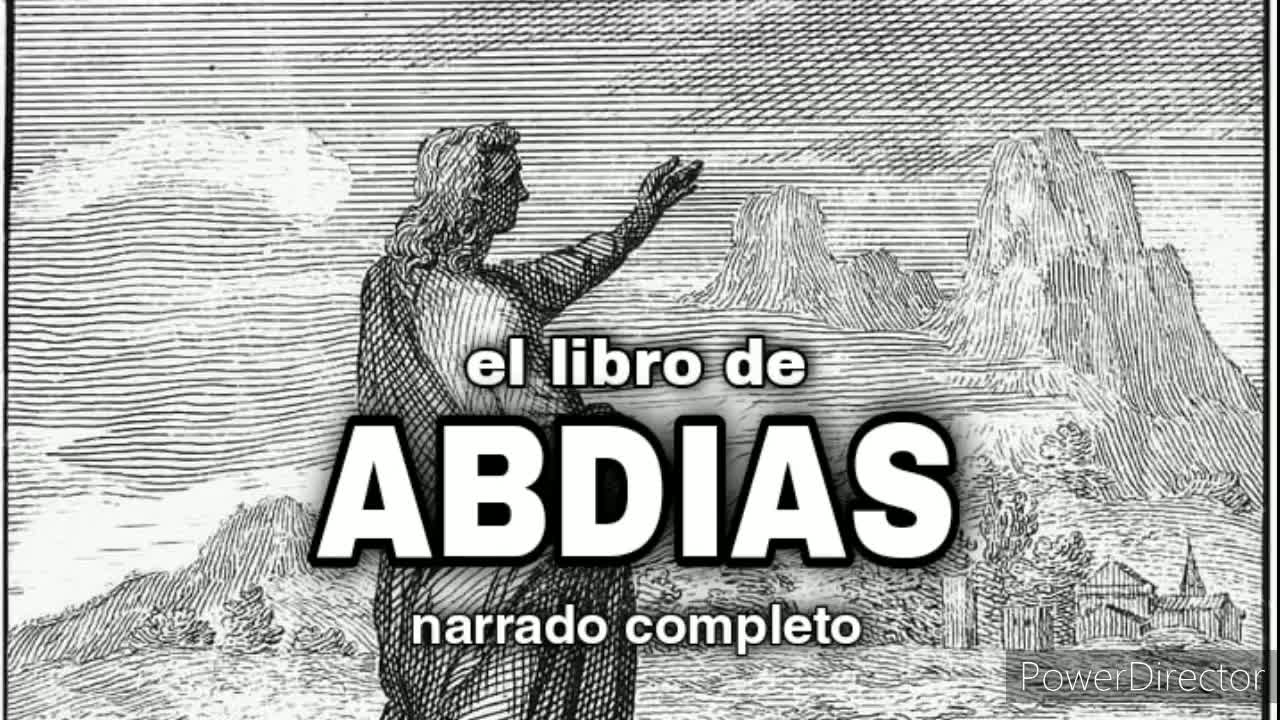 el libro de ABDIAS (AUDIOLIBRO) narrado completo