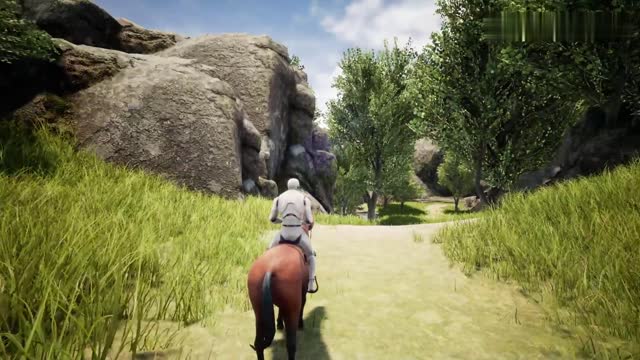 Forest Horse Riding Simulator is a retro realistic style horse riding simulation game