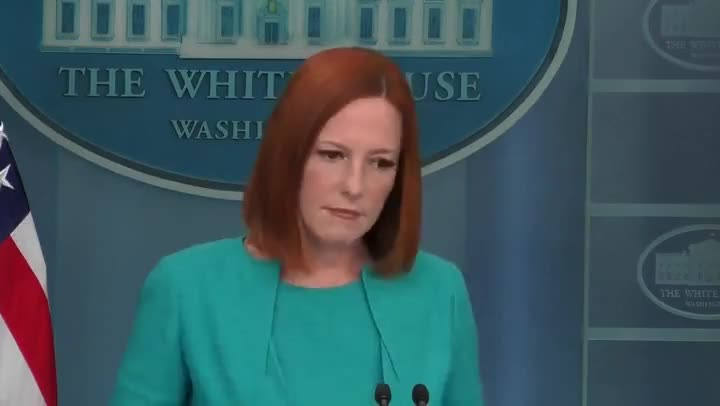 Reporter to Psaki: "How at risk does the administration believe the U.S. is to completely outlawing abortion?"