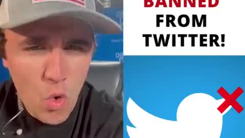 Charlie Kirk: I just got Banned from Twitter.