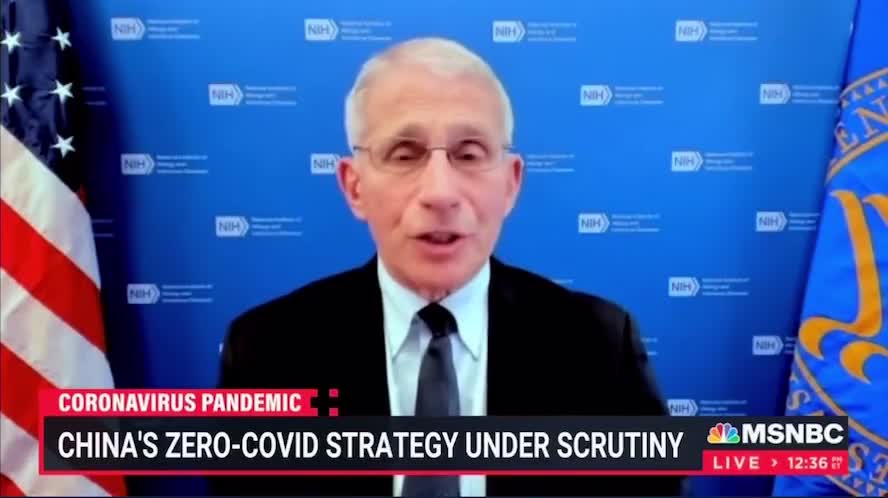 CRIMINAL FAUCI - “You use lockdowns to get people vaccinated.”