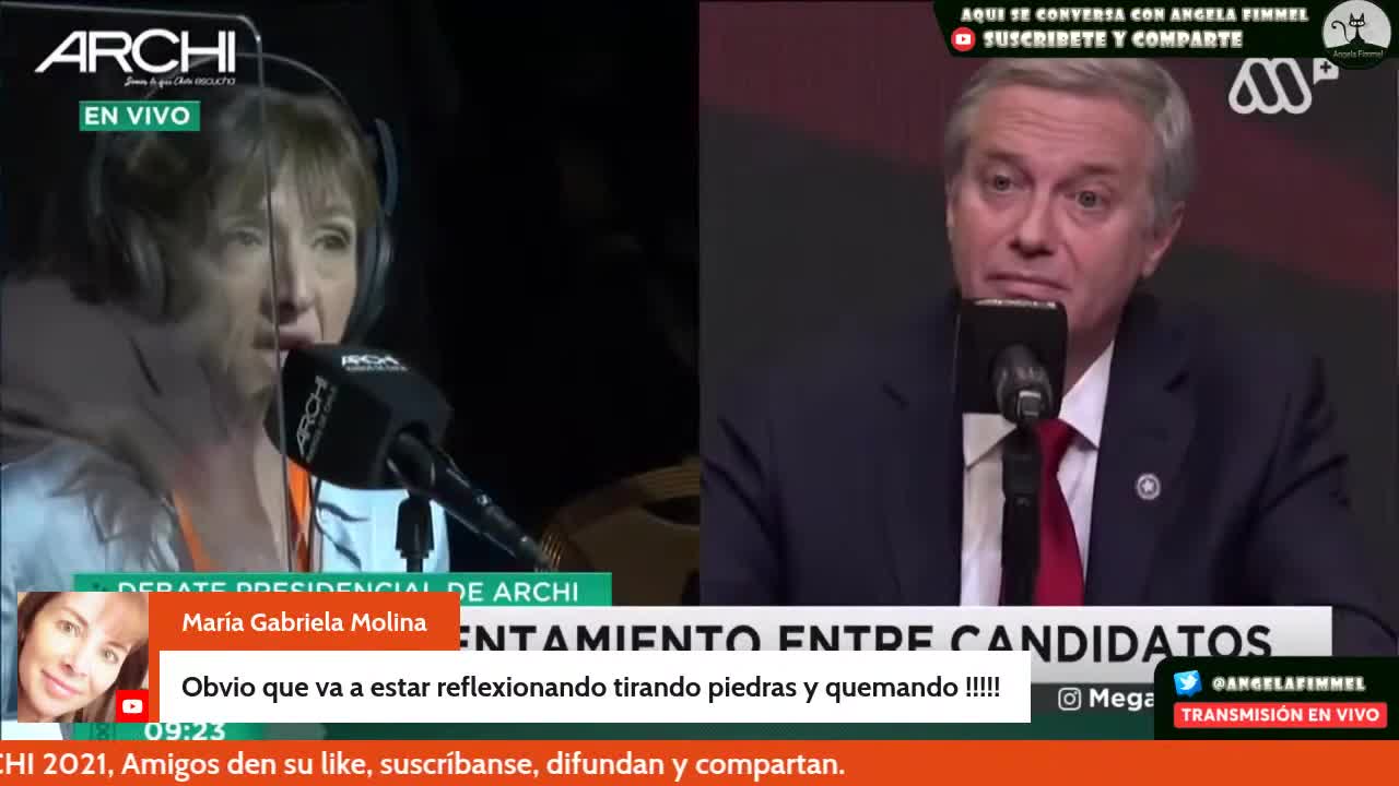Re-Transmision Debate Presidencial ARCHI 2021