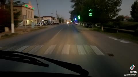 evening walks in Kazakhstan