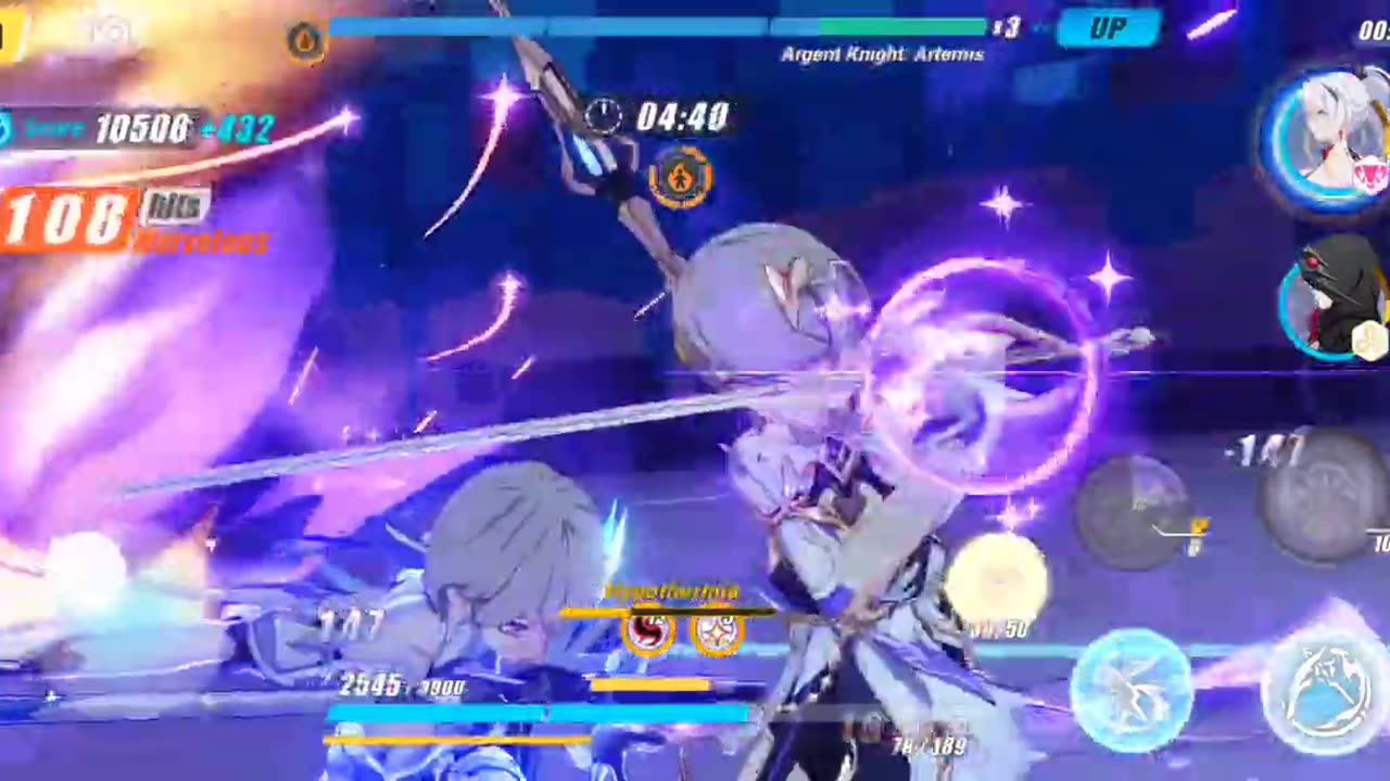 Honkai Impact 3rd - Memorial Arena Vs Argent Knight SS Difficulty May 10 2022