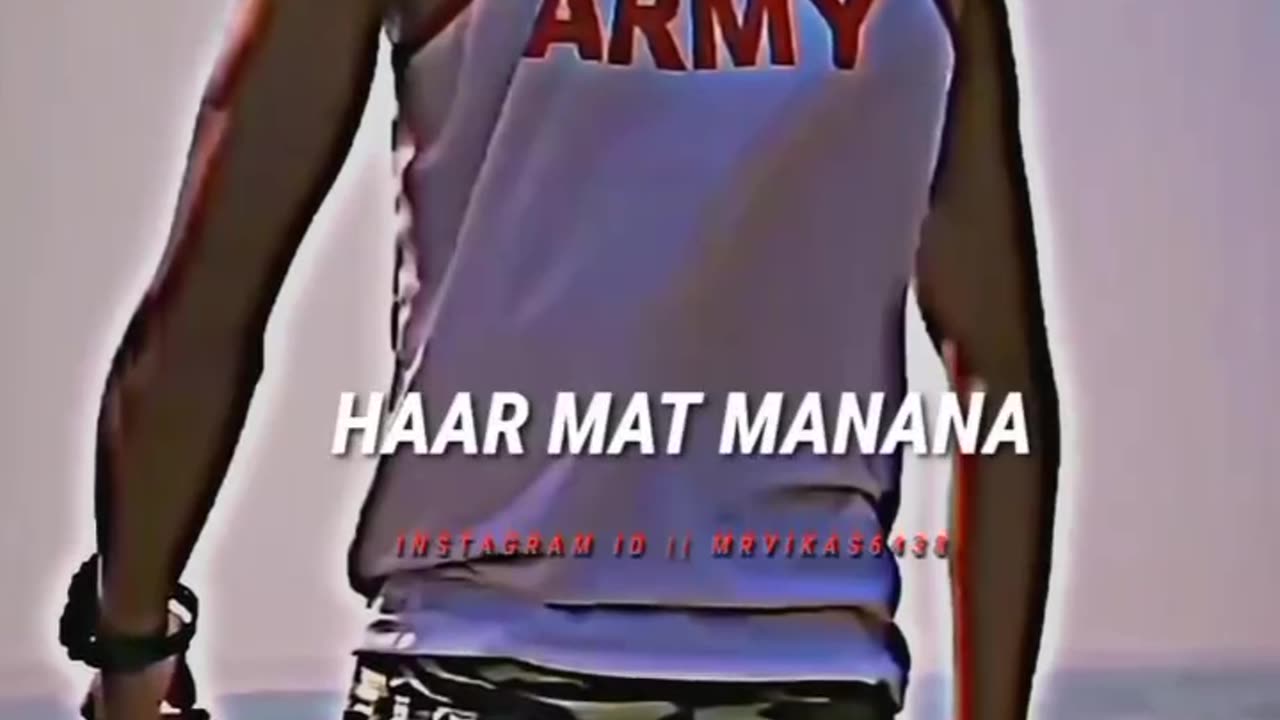 Army motivation video