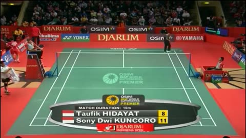 R16 - MS - Sony Dwi Kuncoro vs Taufik Hidayat - 2012 Djarum Indonesia Open