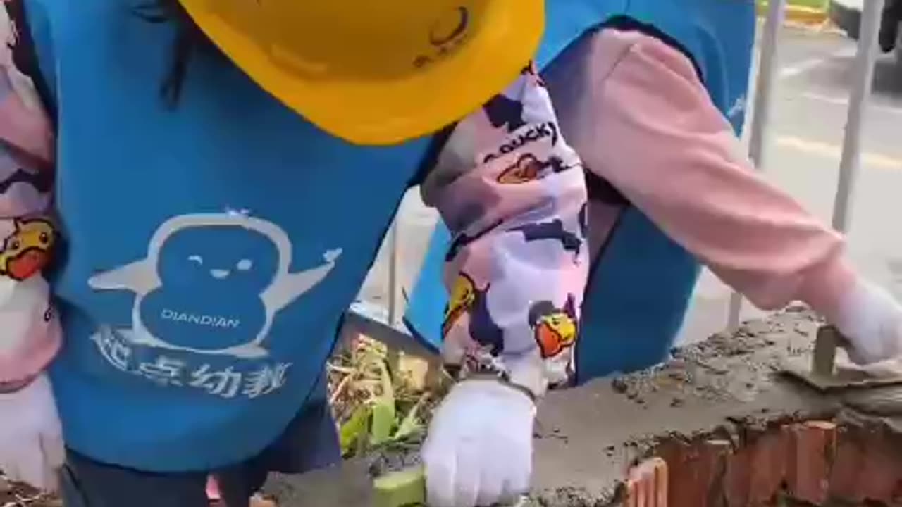 Labor lessons in a Chinese kindergarten