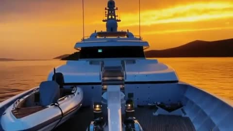 Super yachts + sunset = best duo😍😍😍😍