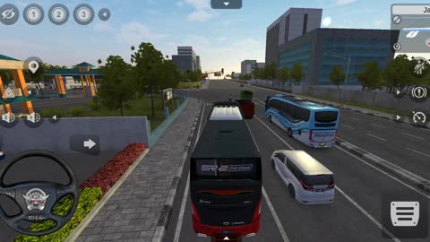 Bus simulator game play