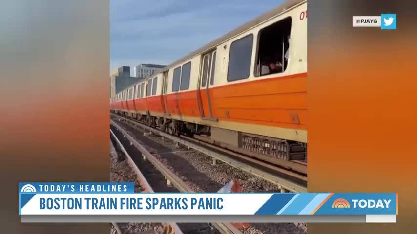 Passengers Jump Out Of Windows To Escape Train That Caught On Fire