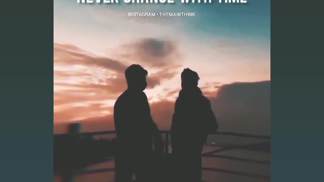 Real Friend change the time story for Instagram