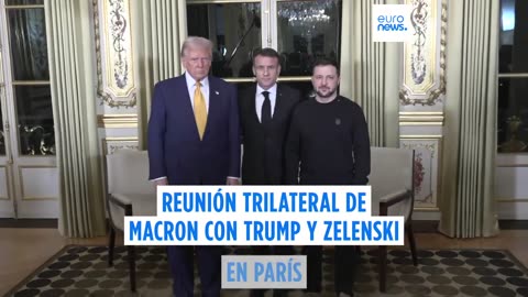 Macron recibe a Trump con honores en plena reapertura de Notre Dame