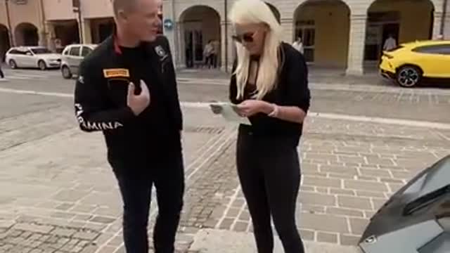 Lamborghini Terzo Millennio presented by SuperCar Blondie