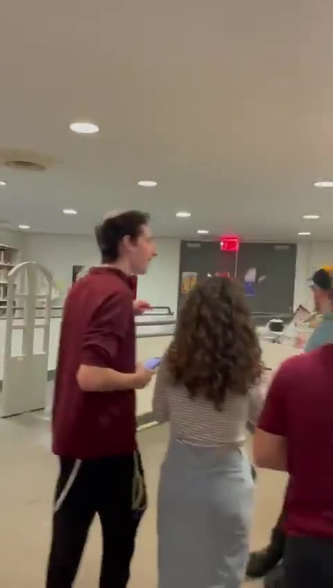 Cooper Union: Jewish students take cover in a library as protesters try to smash the door down