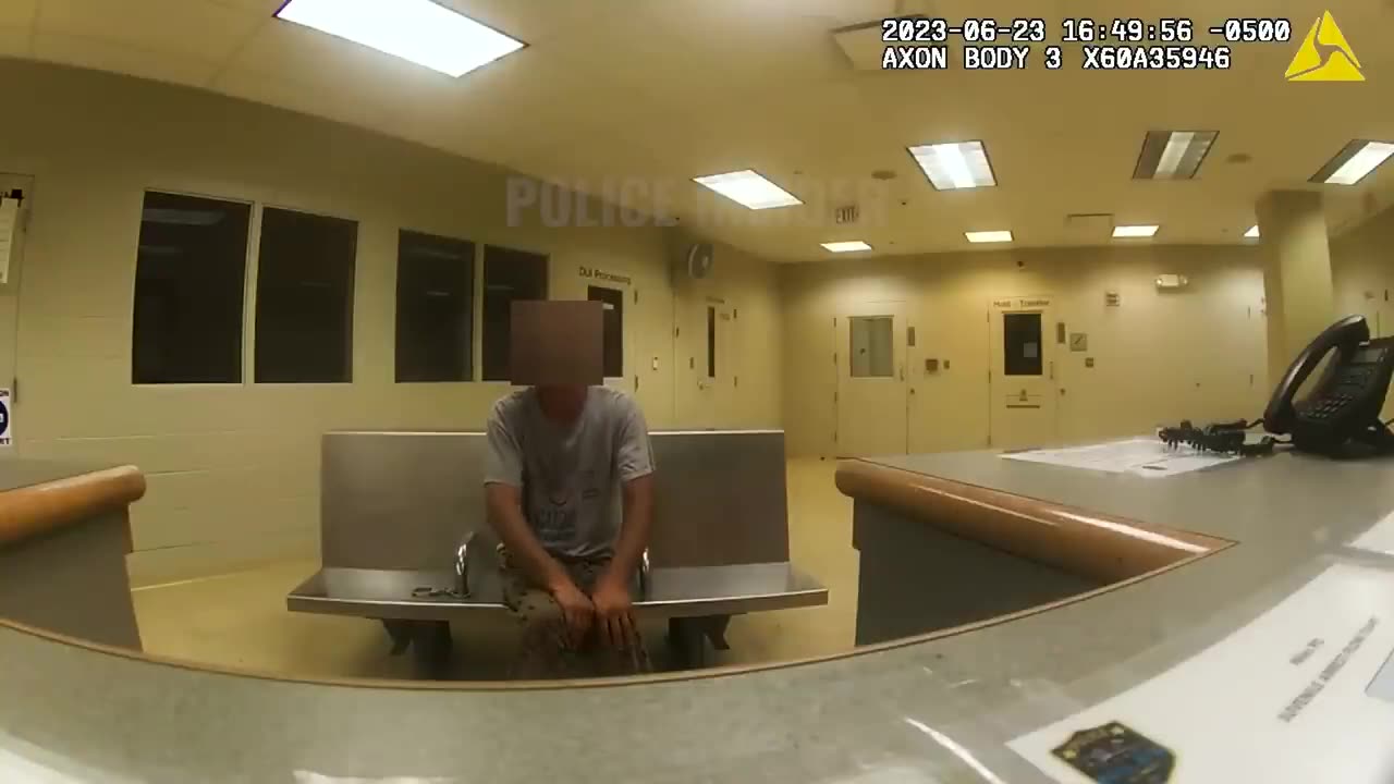 Police Surprise Man At His Doorstep After He Runs From Them Twice
