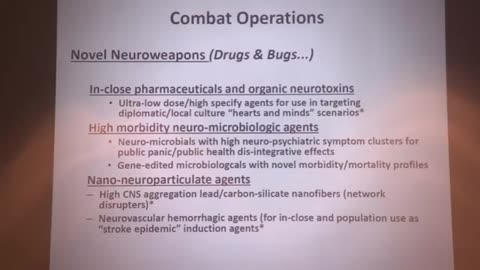 Dr James Giordano, Neurotechnology, Nanotechnology, Mind Control, Directed Energy Weapons