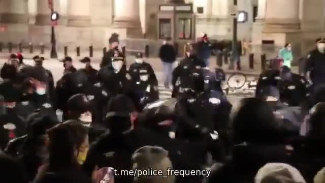 11 NYPD officers injured in rioting last night