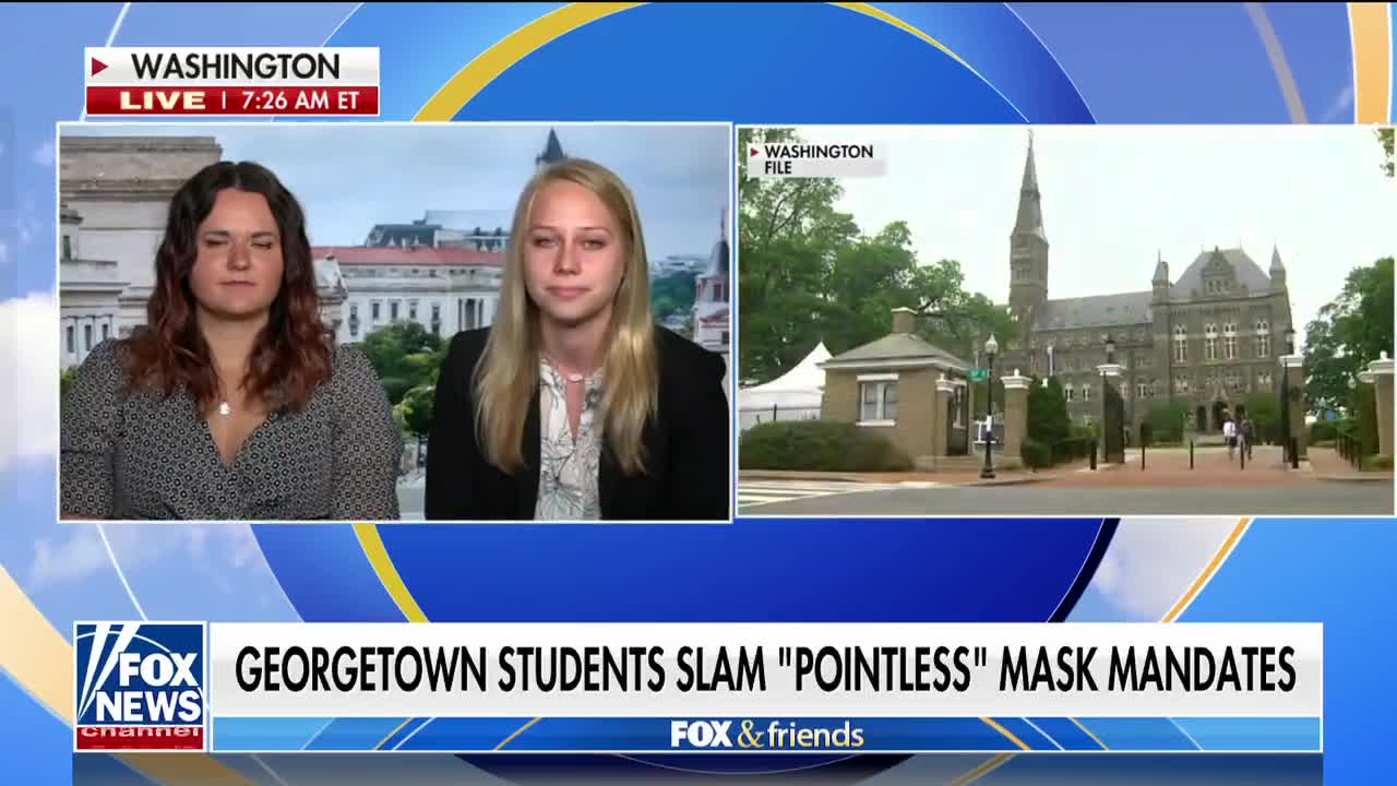 Georgetown students speak out against mask mandates: 'They are doing it for optics'