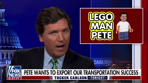 Tucker Carlson on Pete Buttigieg planning to help other countries learn from America's expertise in transportation infrastructure